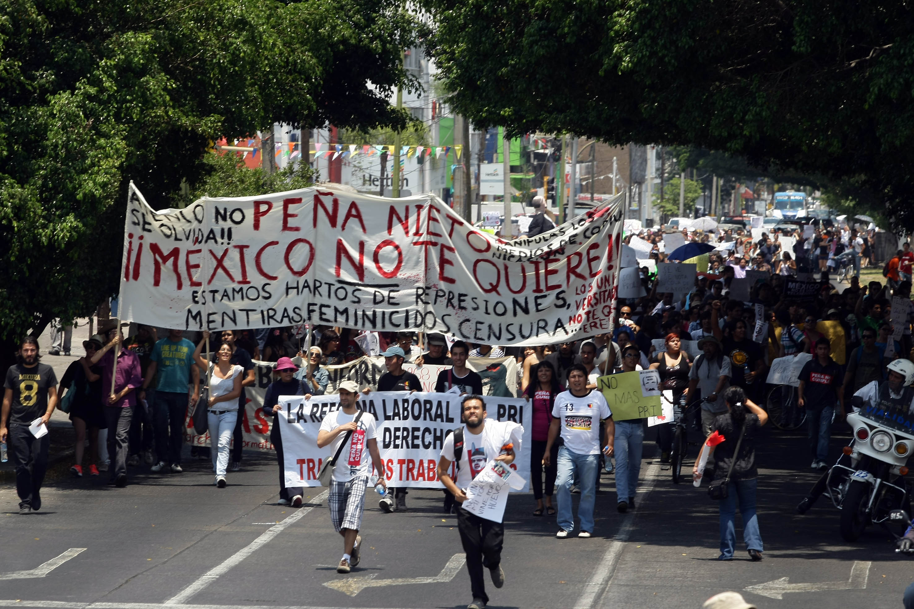 Convocan a marcha para exigir renuncia de Peña Nieto