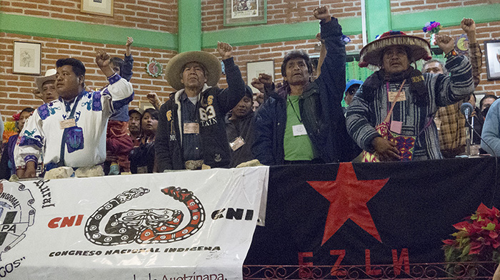 Anuncian EZLN y CNI que participarán en elecciones del 2018