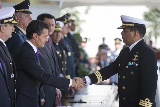 Urge marco jurídico para Fuerzas Armadas: Peña Nieto
