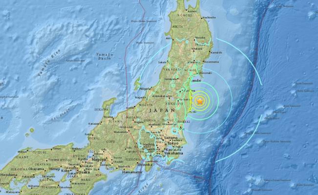Alerta de tsunami en Japón por terremoto de 7.3°