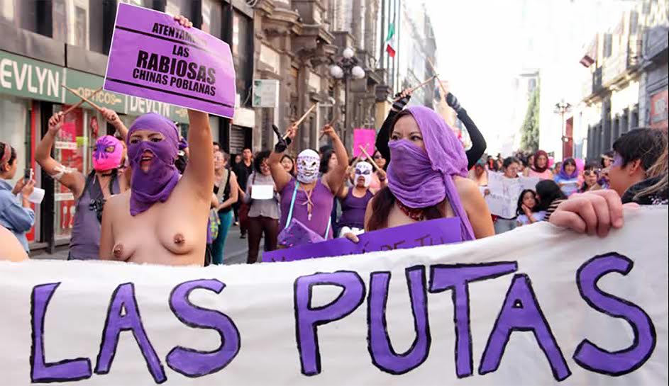 “La Marcha de las Putas” conmemora su sexta edición en Puebla