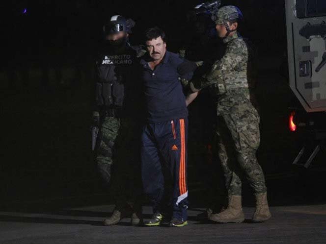 Extraditan a "El Chapo" Guzmán a Estados Unidos