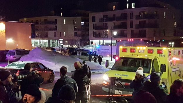 Ataque terrorista deja seis muertos en mezquita de Quebec, en Canadá