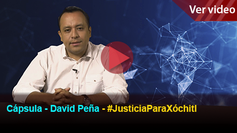Cápsula - David Peña - #JusticiaParaXóchitl - 28/02/2017