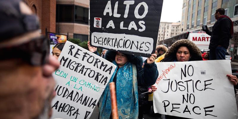 Inicia protesta "un día sin inmigrantes" en EUA