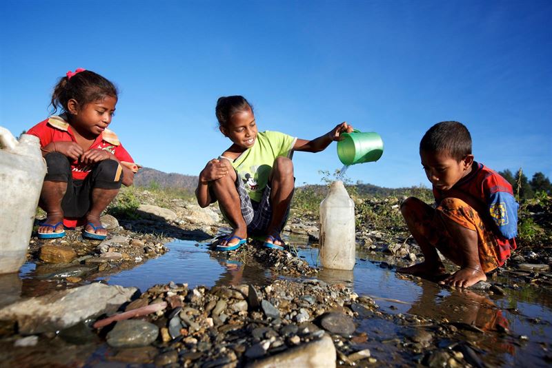 Uno de cada cuatro niños sin acceso a agua en 2040: Unicef