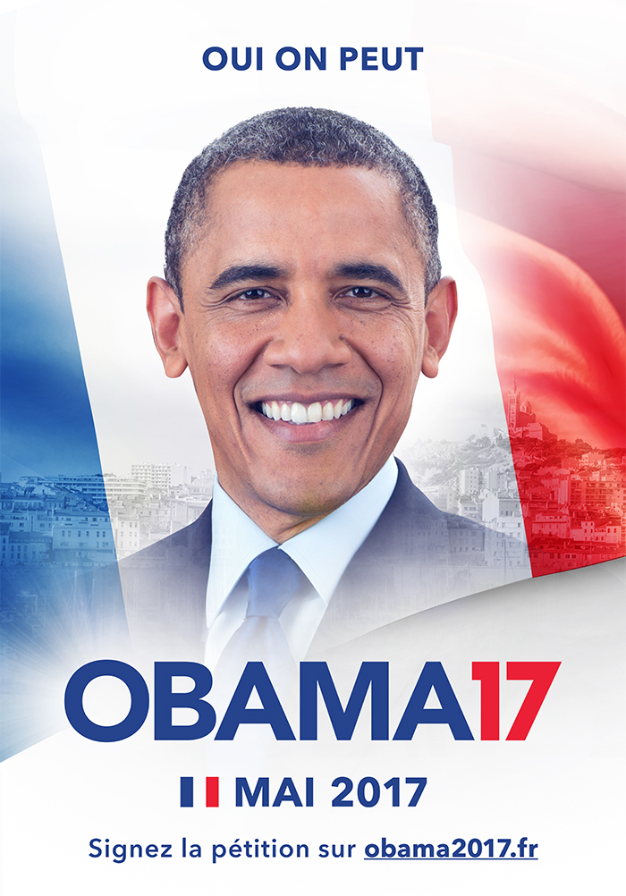 Crean petición para candidatura presidencial de Obama en Francia