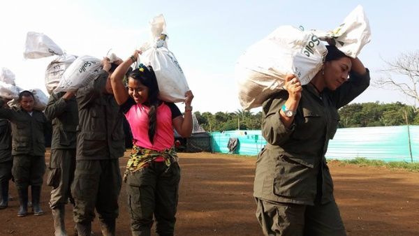 Envían las FARC dos toneladas de productos básicos a zonas afectadas por avalancha