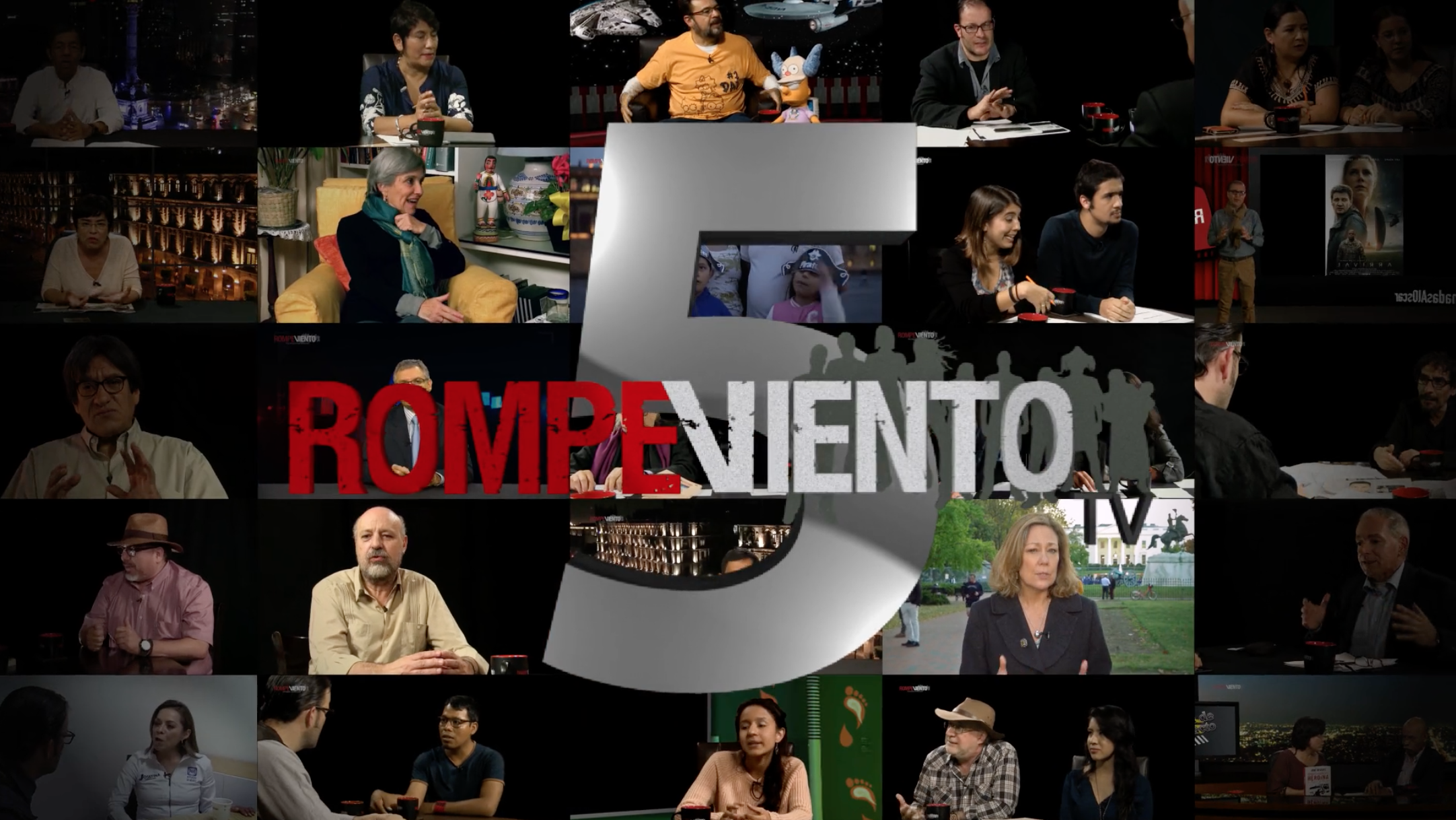 ¡Rompeviento TV cumple 5 años! - ¡5 veces… muchas gracias! - Junio 2012- Junio 2017