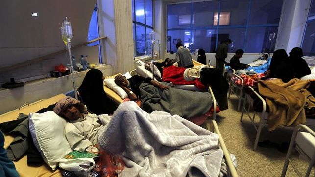 Suman 570 muertos por epidemia de cólera en Yemen: OMS