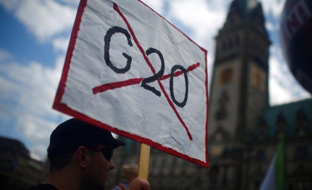 En medio de disturbios llegan jefes de Estado a Hamburgo para cumbre de G20