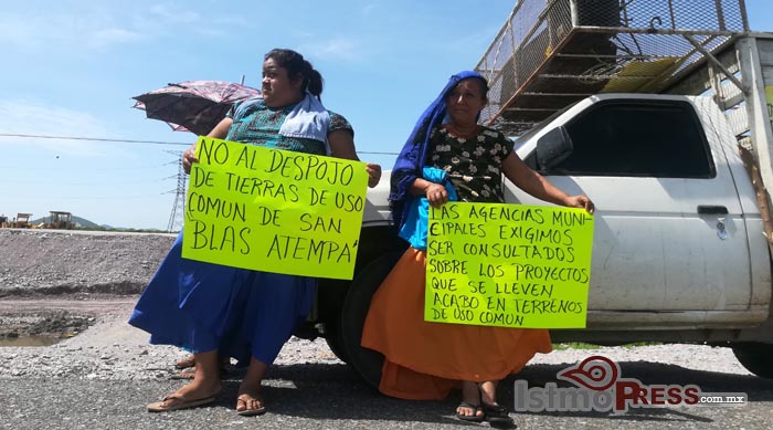 Denuncian comuneros zapotecas despojo de tierras sin previa consulta indígena