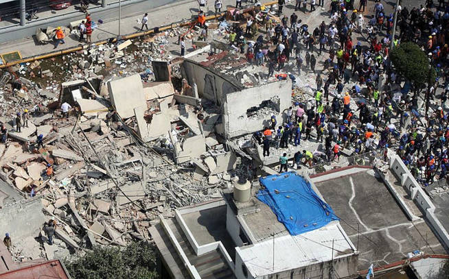 Asciende a 343 personas el saldo de víctimas mortales por el sismo del 19S