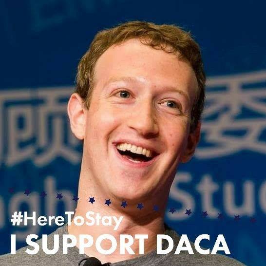 Dar fin a DACA es inaceptable y cruel: Mark Zuckerberg