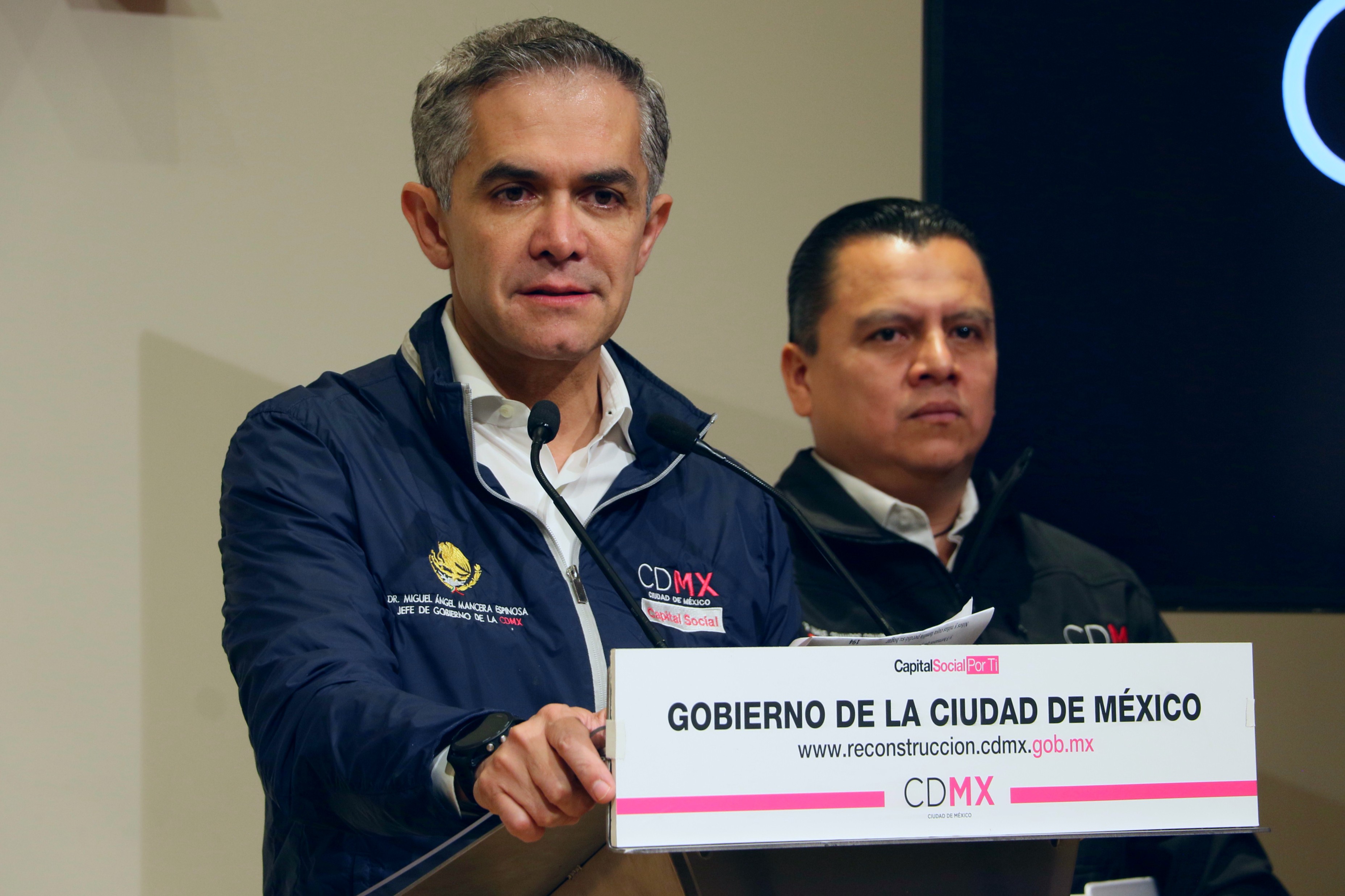 Rechaza Mancera haber recibido donativos nacionales e internacionales
