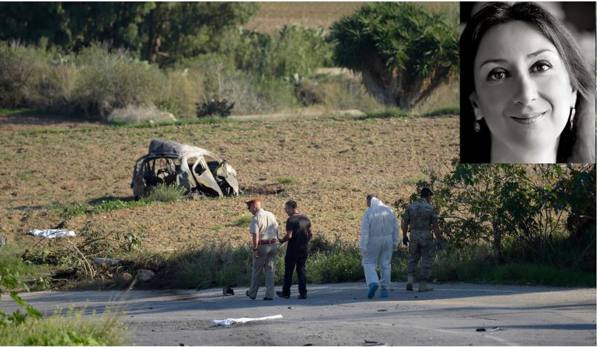 Repudian ciudadanos asesinato de la periodista Daphne Caruana Galizia en Malta 