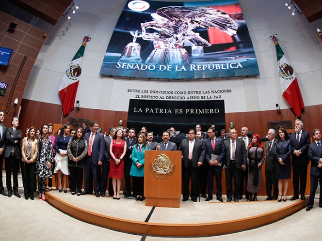 Inconformes senadores opositores al PRI por proceso “opaco” para destituir a Santiago Nieto