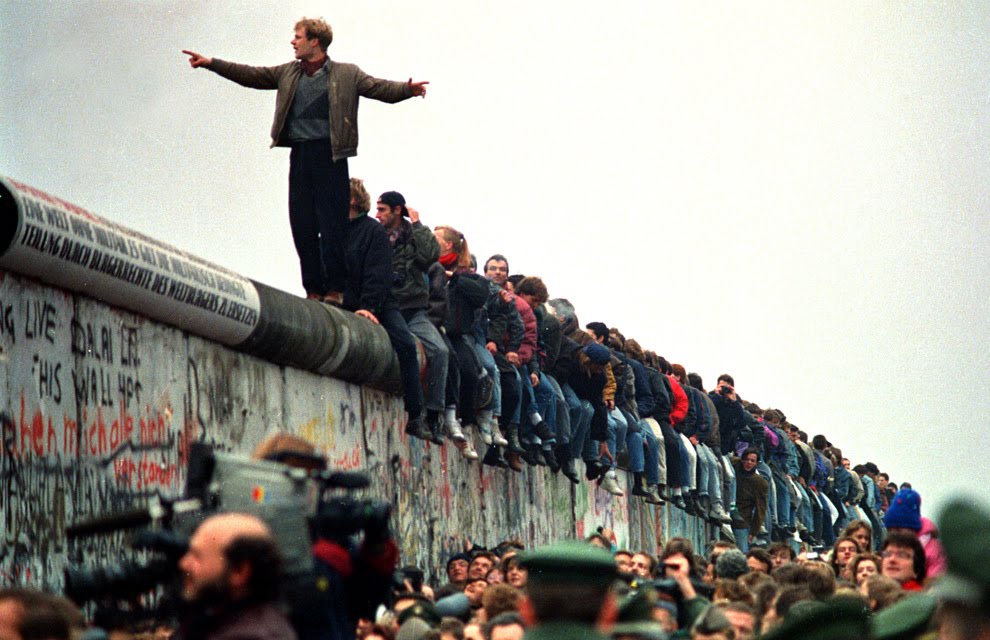 Conmemora Alemania 28 años de la caída del muro de Berlín