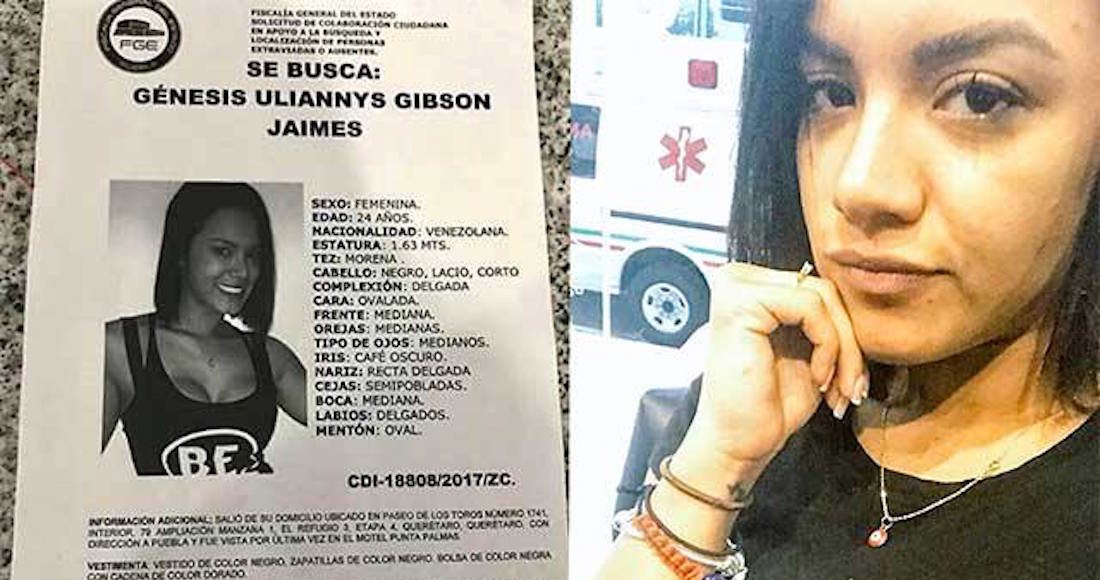 Confirman hallazgo del cuerpo de joven venezolana desaparecida en Puebla