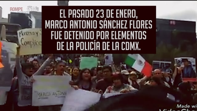Marco Antonio Sánchez, víctima de desaparición forzada - 29/Enero/2018