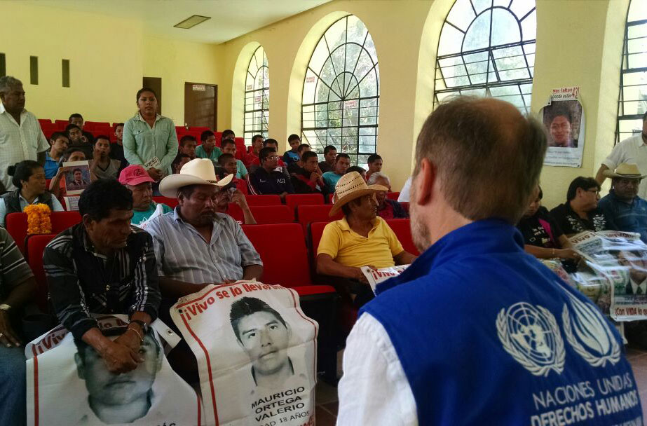 Solicita ONU a gobierno mexicano mejoras para víctimas de desaparición forzada