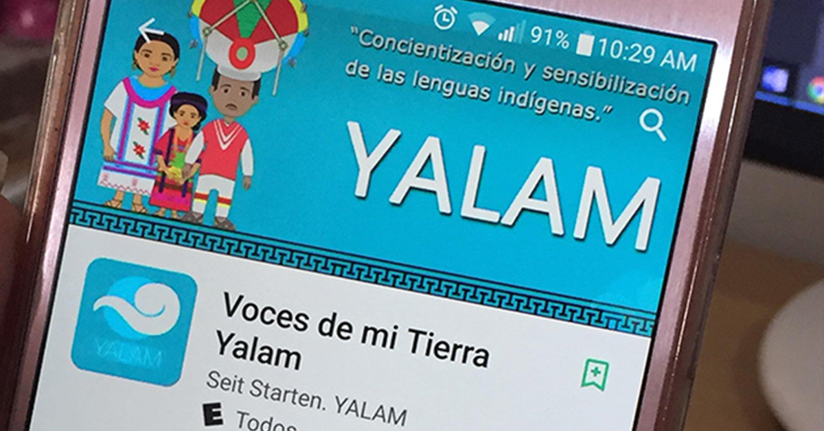 Crean aplicación móvil para apoyar el rescate de lenguas indígenas en Oaxaca