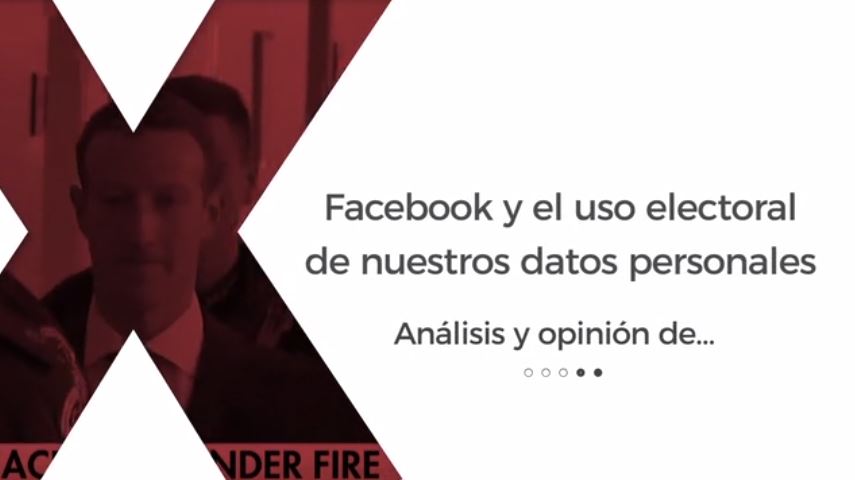 Video Opinión David Peña – Facebook y el uso electoral de nuestros datos personales– 12/04/2018