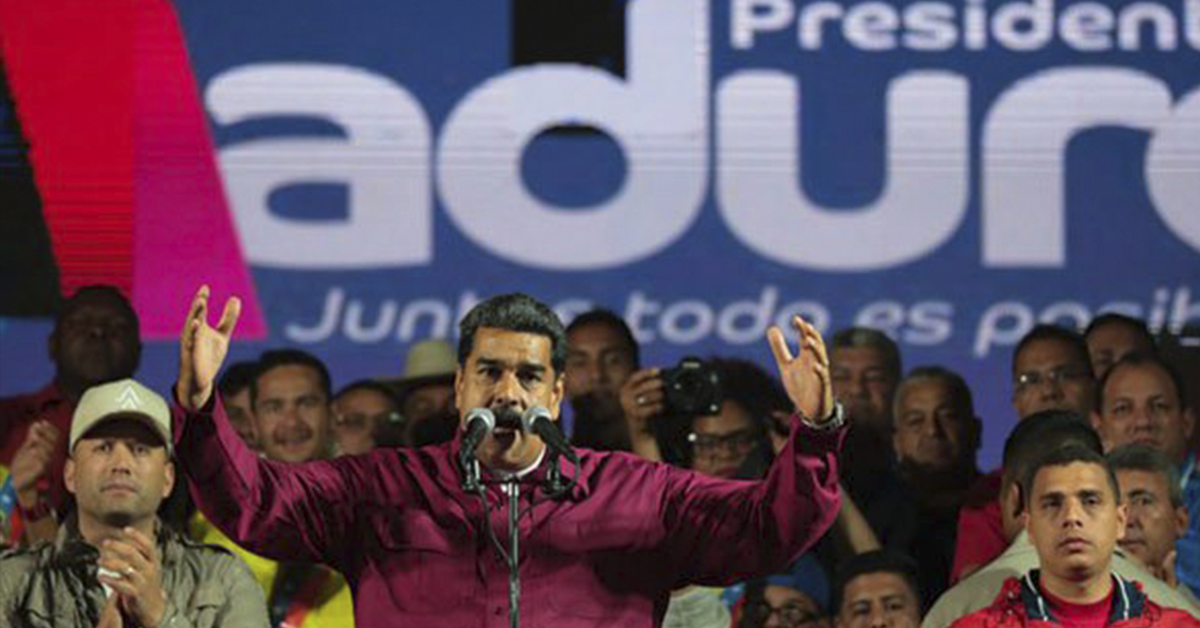 Reeligen a Nicolás Maduro como presidente de Venezuela