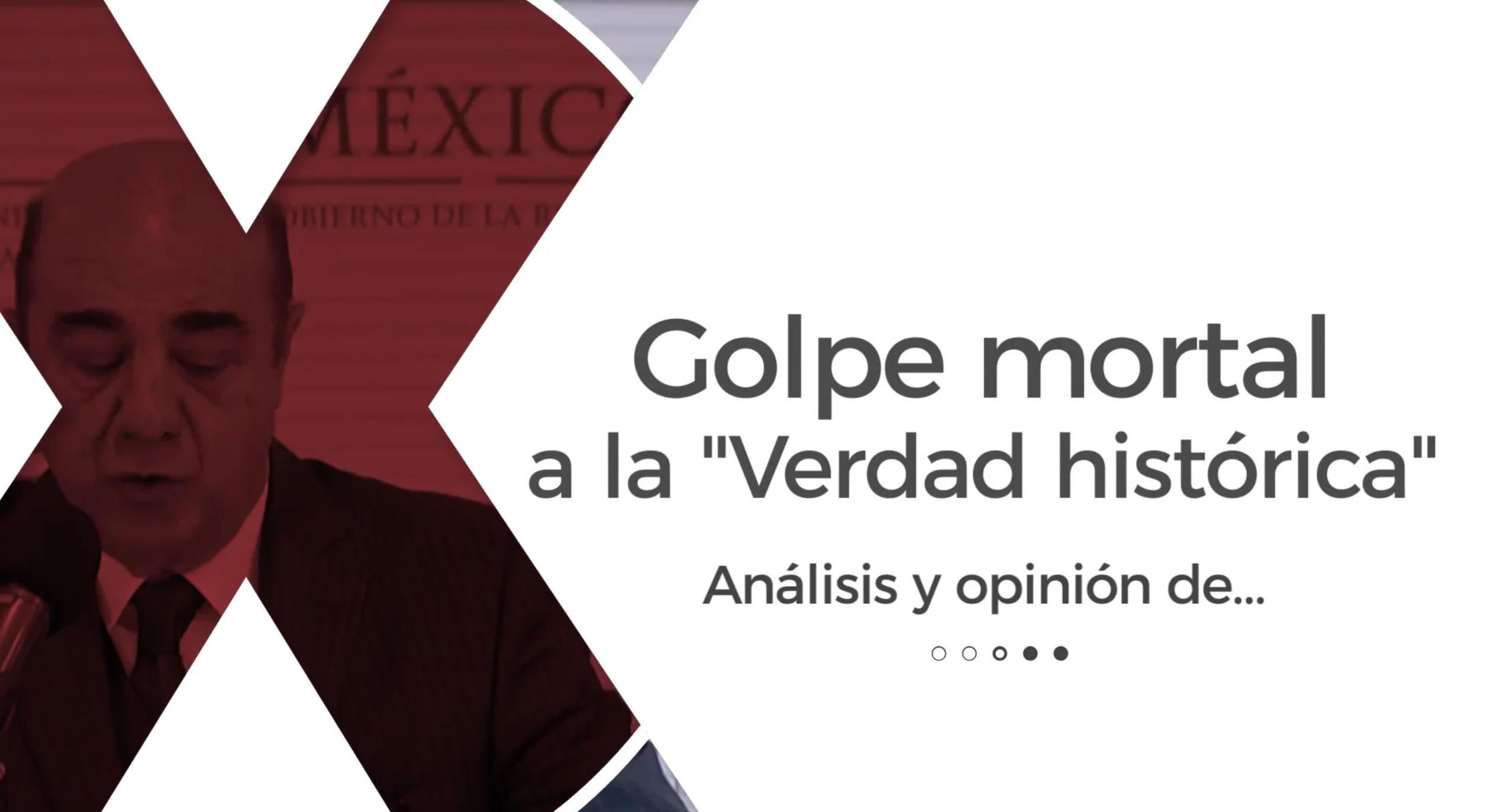 Video Opinión David Peña - Golpe mortal a la "Verdad Histórica" - 05/06/2018