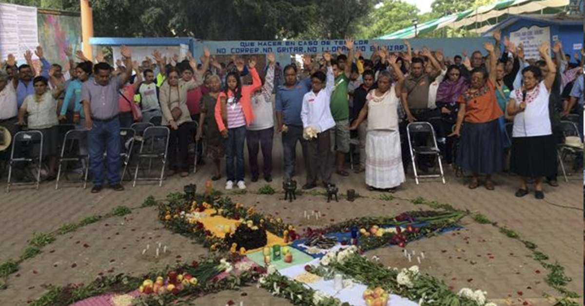 Ocotlán, Oaxaca, se declara libre de minería