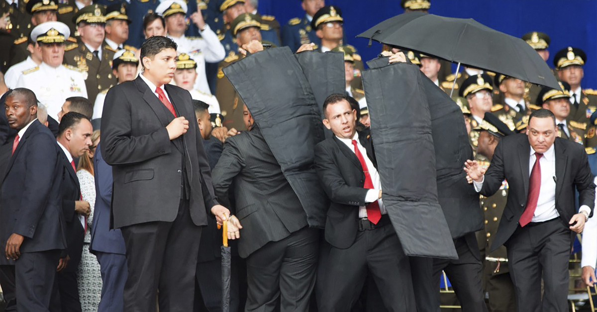 Se deslinda Juan Manuel Santos y EU de atentado contra Maduro