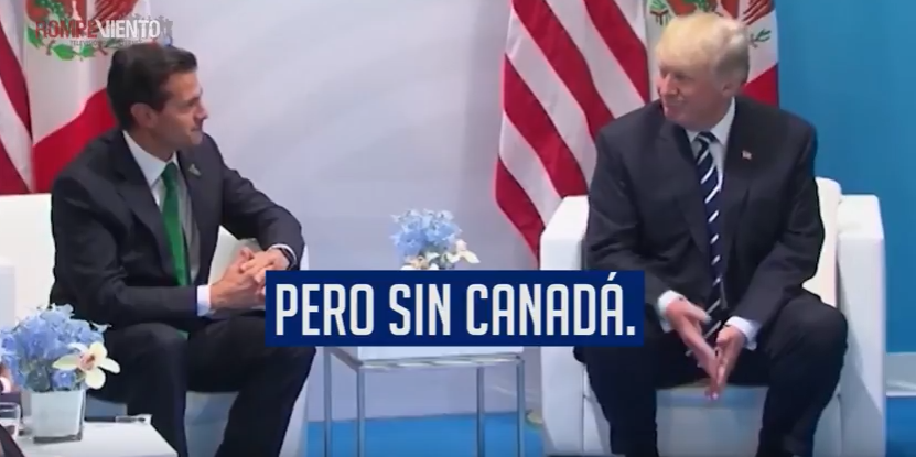 TLCAN:  acuerdos entre México - EUA ... ¿y  Canadá? - 28/08/2018