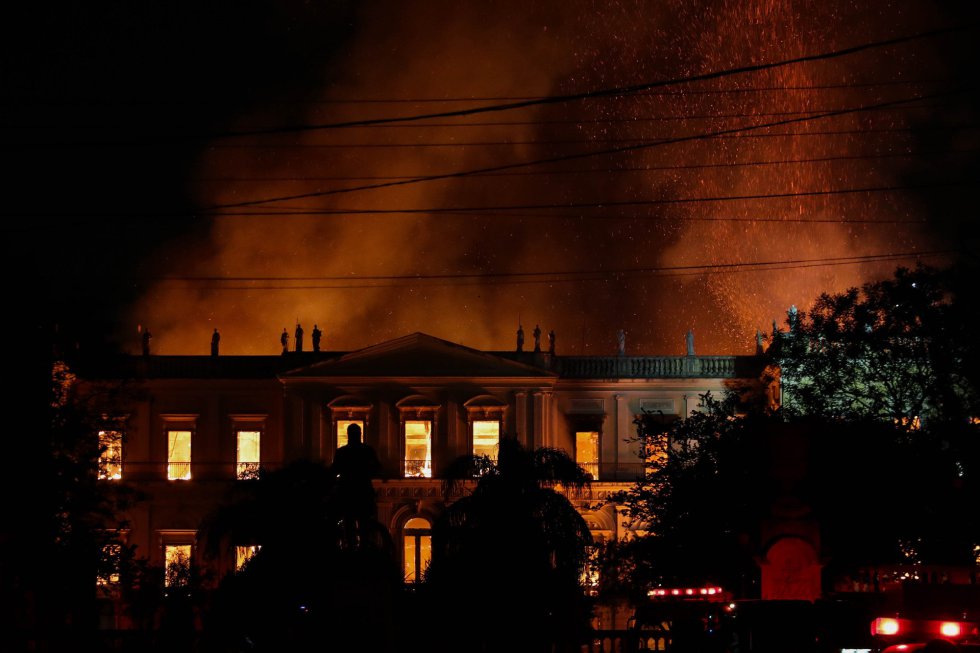 Destruye siglos de historia incendio en Museo Nacional de Brasil - Videonota - 03/09/2018