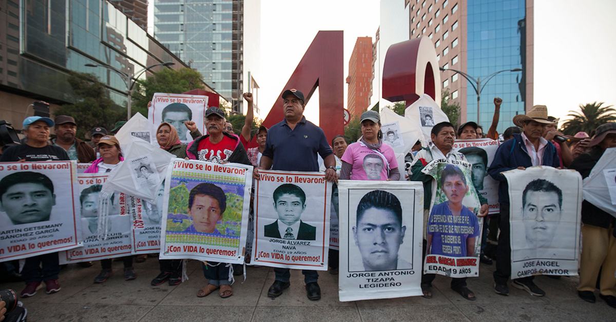 Ayotzinapa, símbolo de las desapariciones en México: ONU-DH