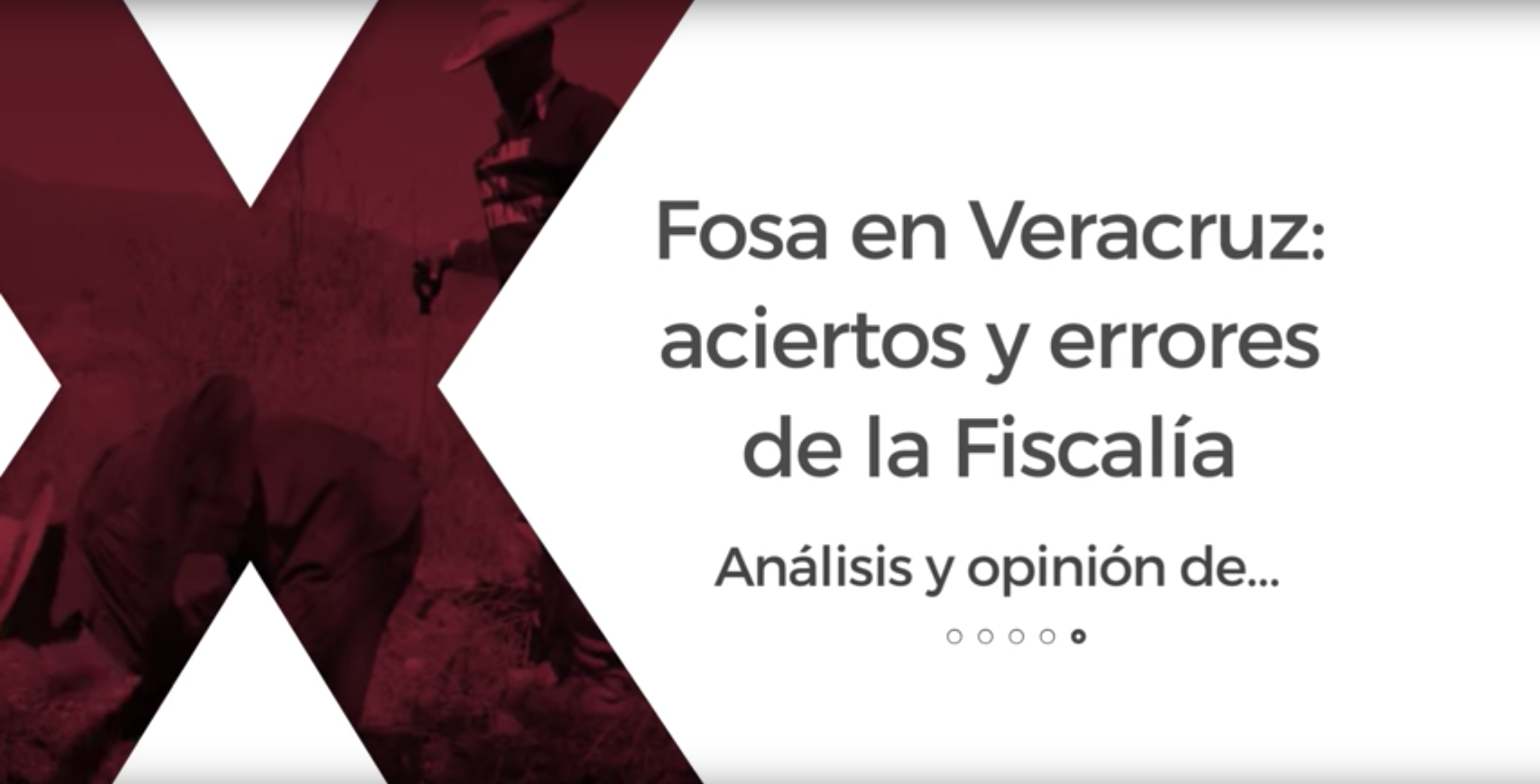 Video Opinión David Peña - Fosa en Veracruz: aciertos y errores de la Fiscalía - 11/09/2018