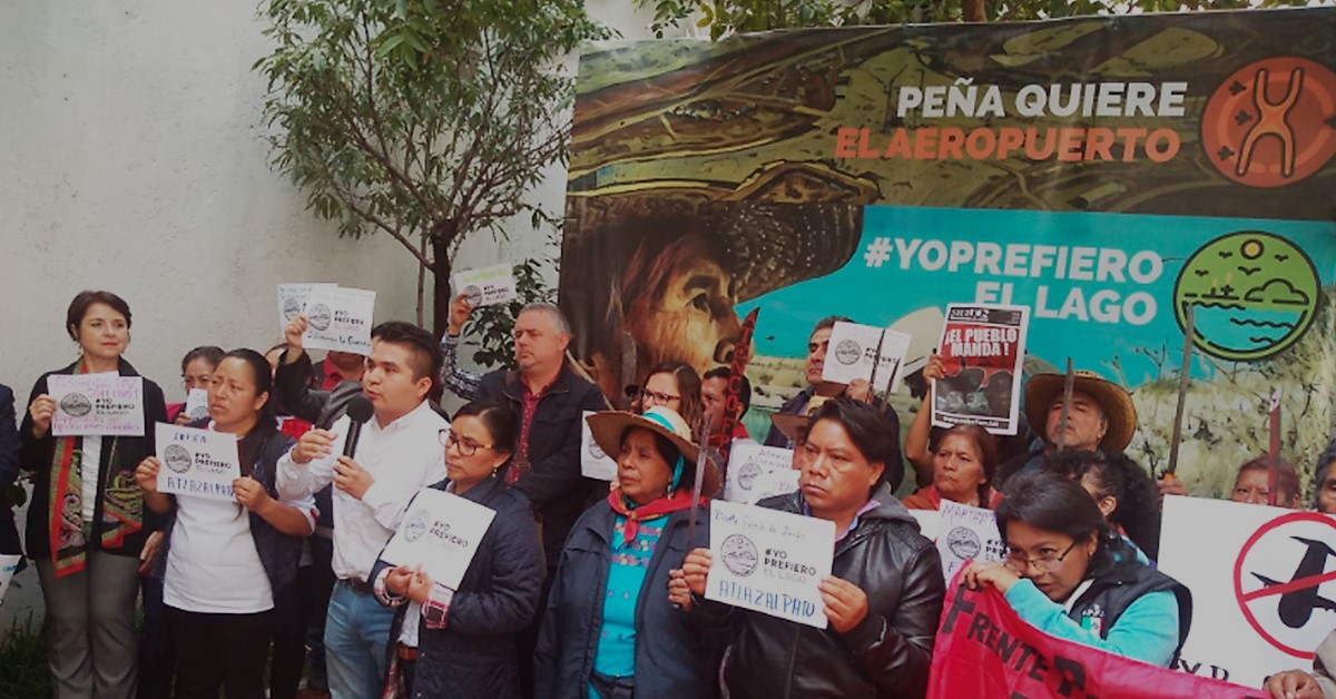 #YoPrefieroElLago, la campaña informativa contra el NAICM