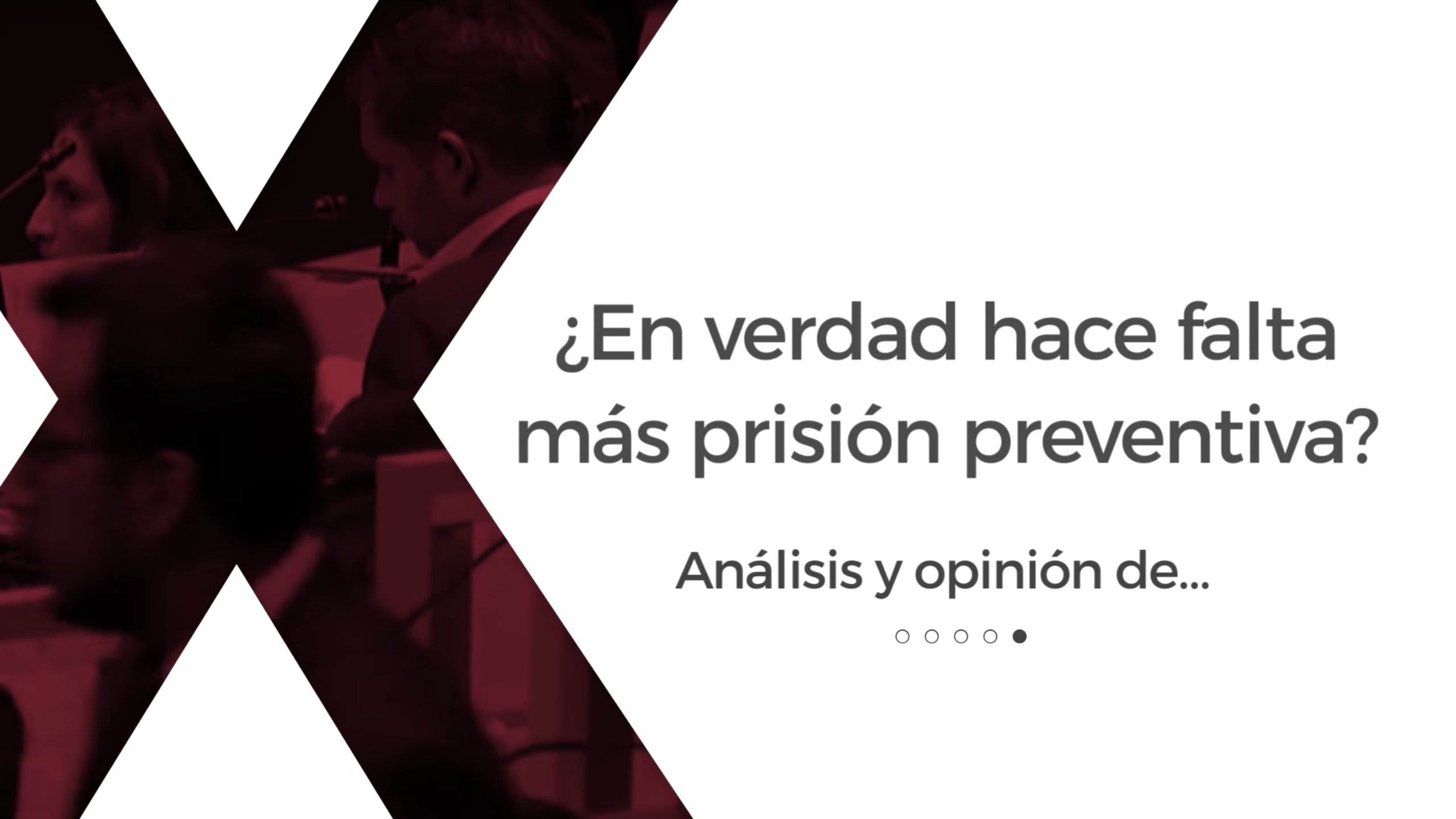 Video Opinión David Peña - ¿En verdad hace falta más prisión preventiva? - 09/10/2018