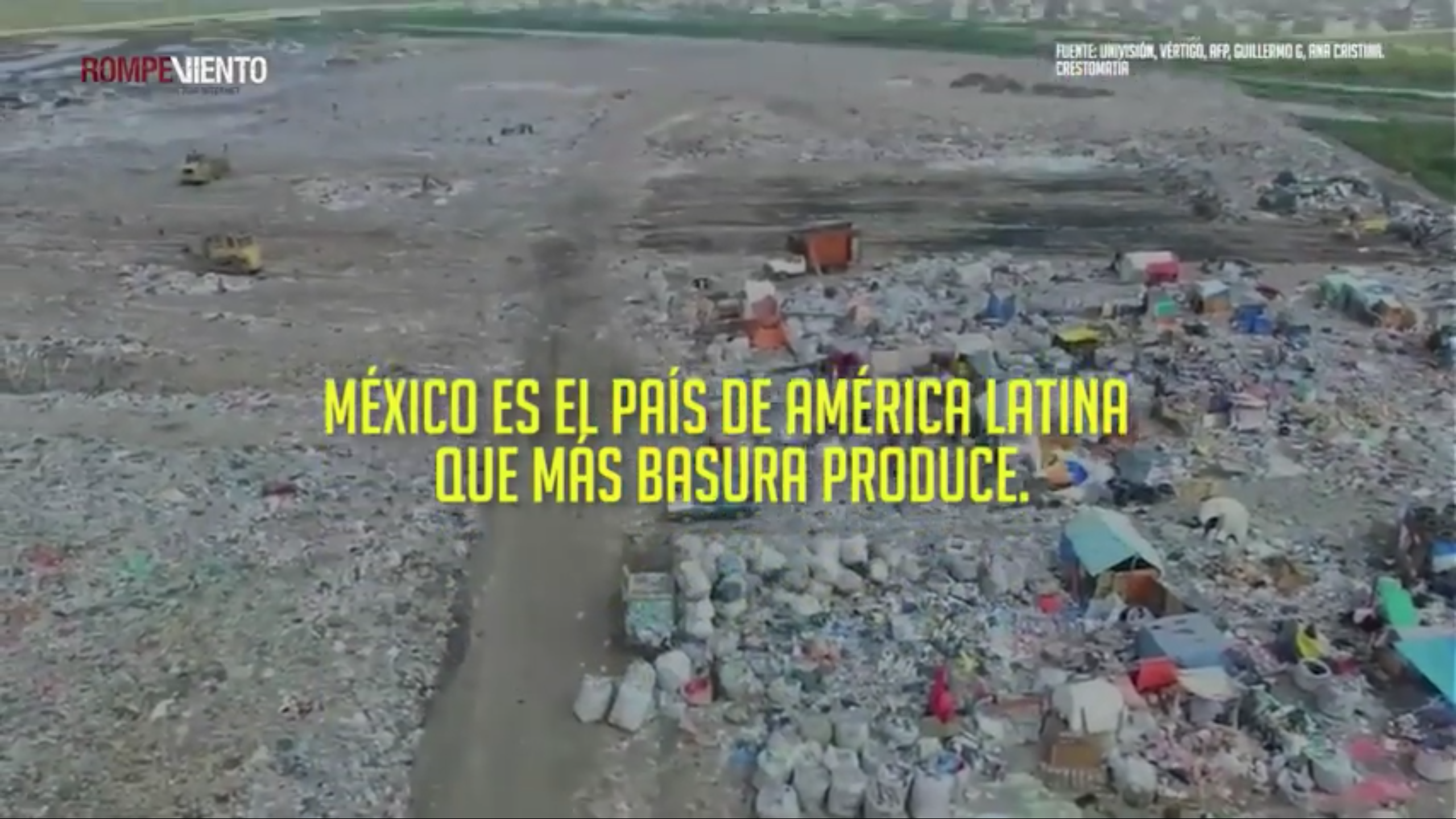México: el mayor productor de basura en América Latina - 15/10/2018