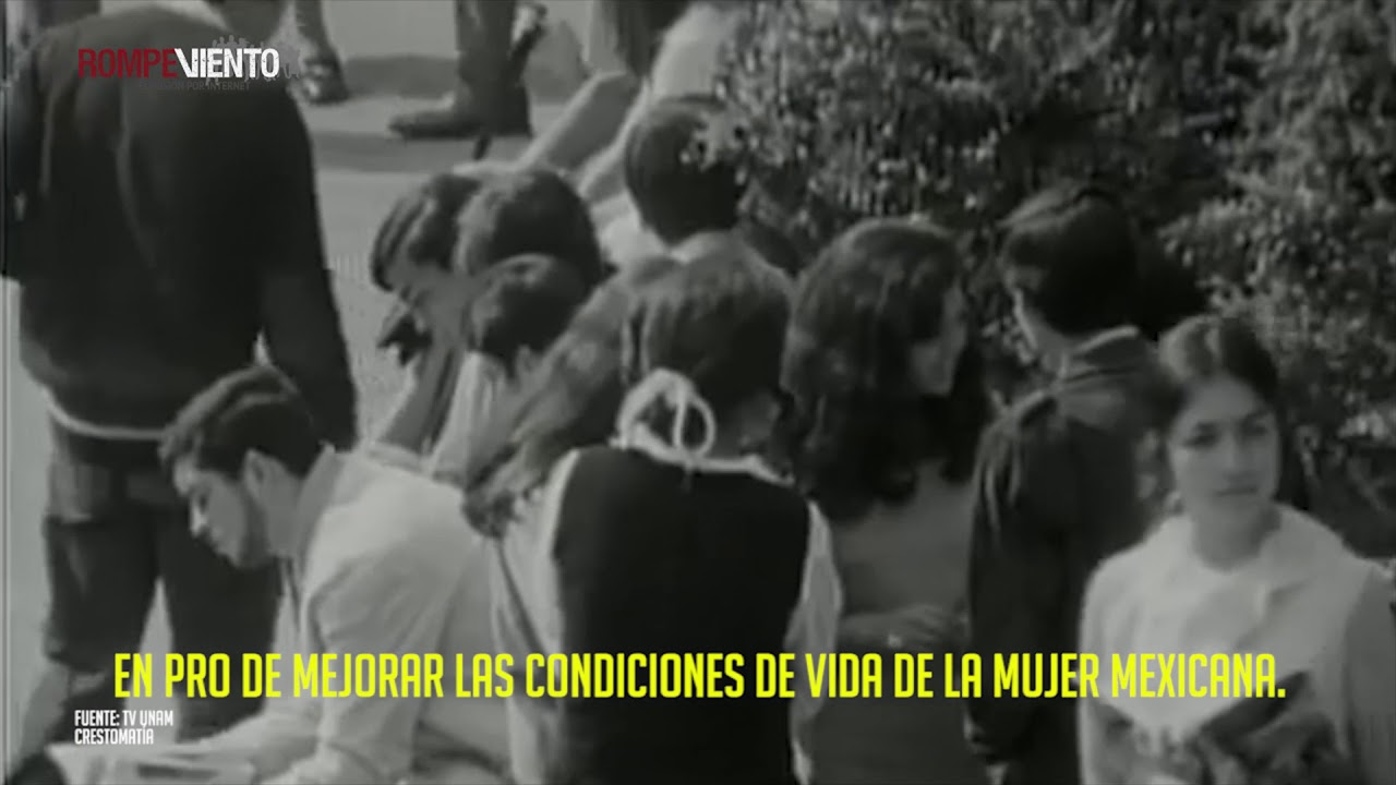Mujeres marchan por los presos políticos del 68 - 01/10/2018