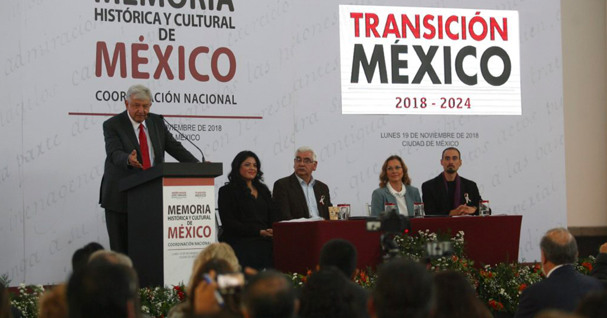 Lo que se sabe de la iniciativa "Memoria Histórica y Cultural de México"