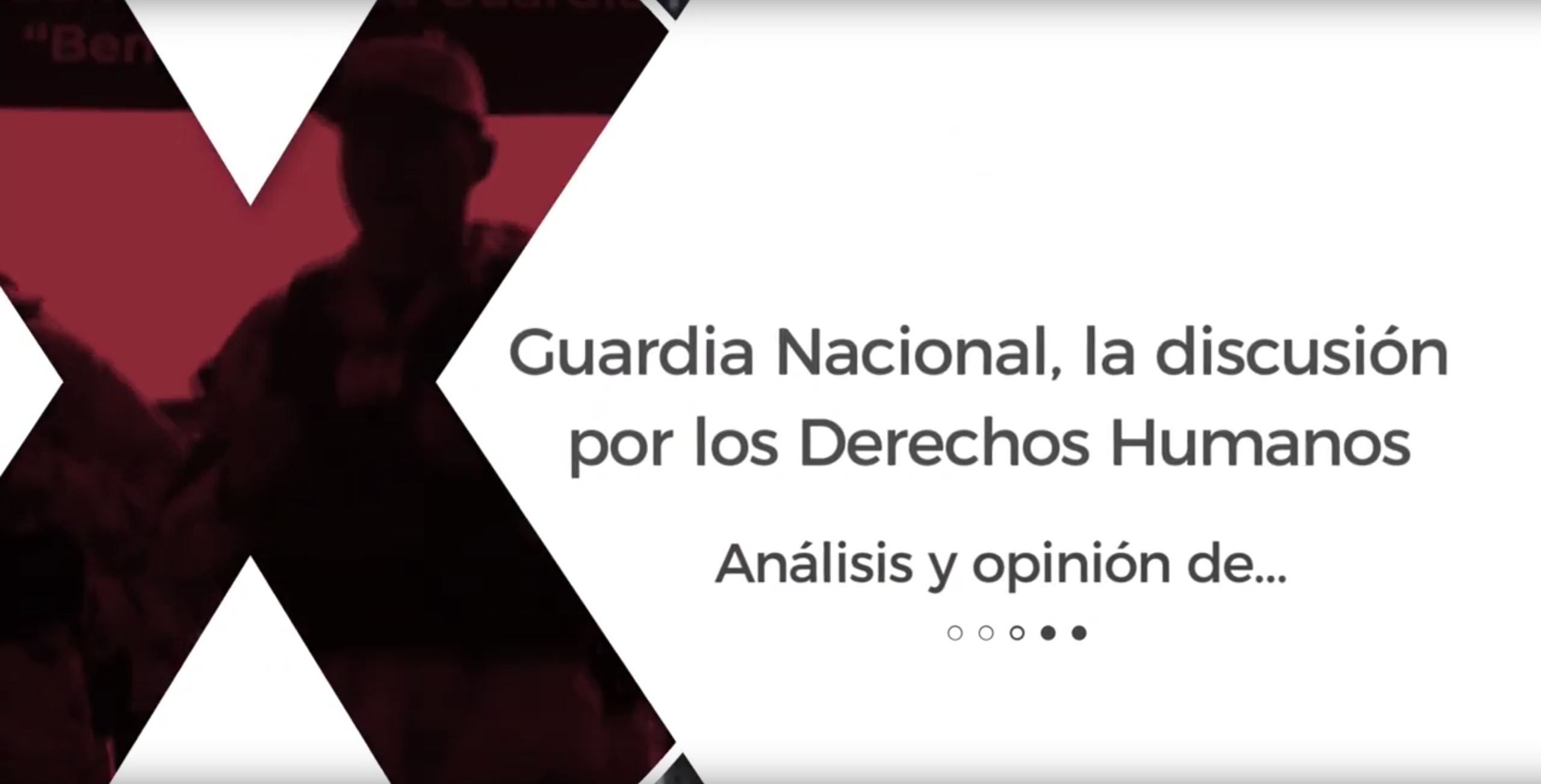 Video Opinión David Peña - Guardia Nacional, la discusión por los Derechos Humanos