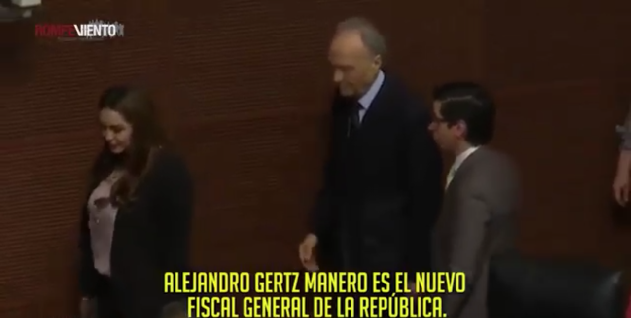 Alejandro Gertz, nuevo fiscal general
