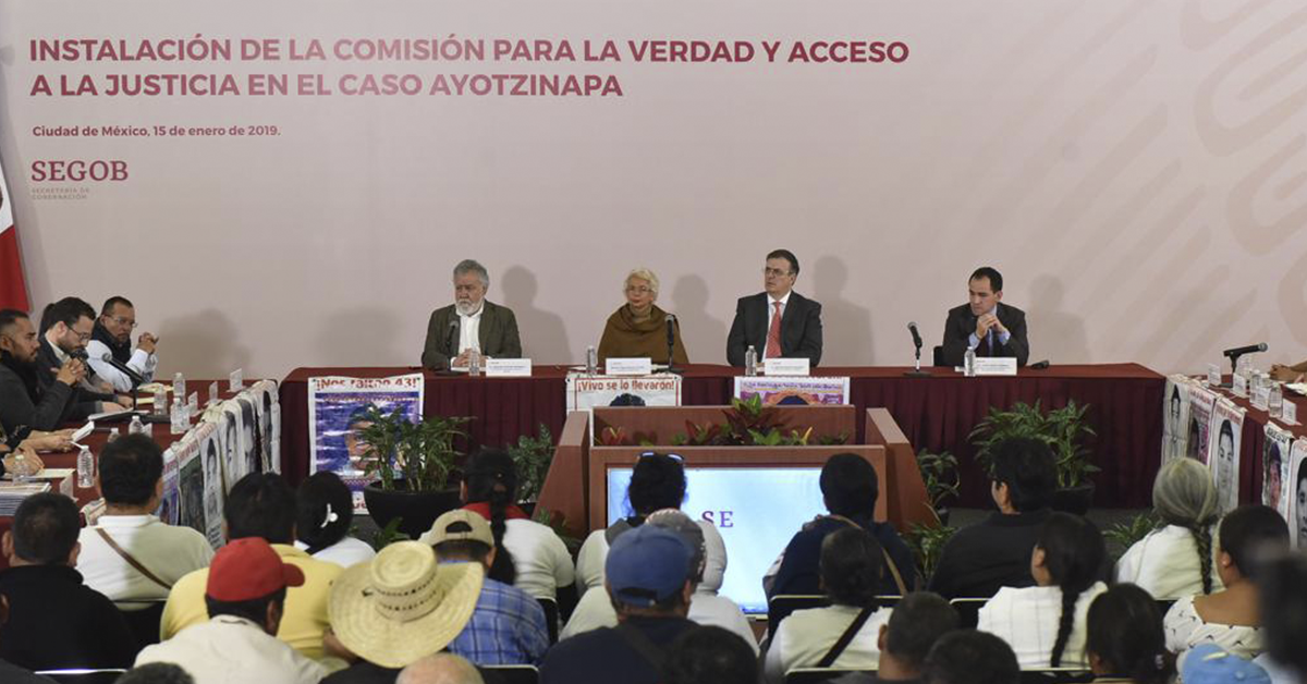 Instalan Comisión para la Verdad y la Justicia en caso Ayotzinapa, ¿quiénes la conforman?