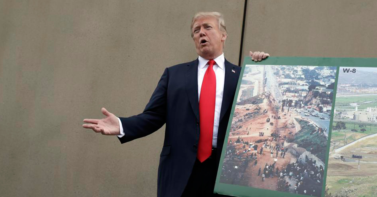 Trump vistará la frontera entre EUA y México