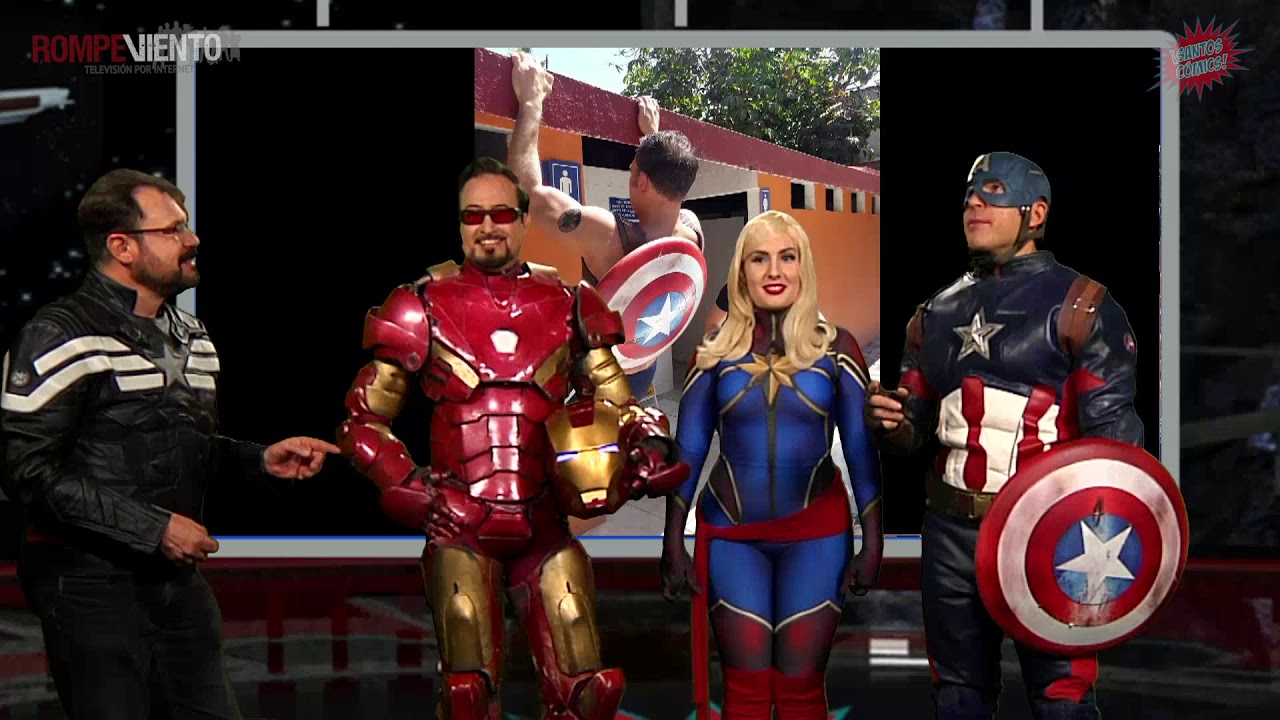 Santos Cómics - Avengers, cosplayers en México