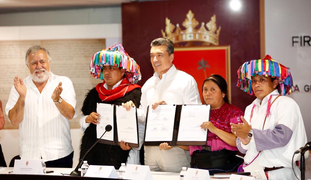 Comunidades de Aldama y Chenalhó firman acuerdo de no agresión