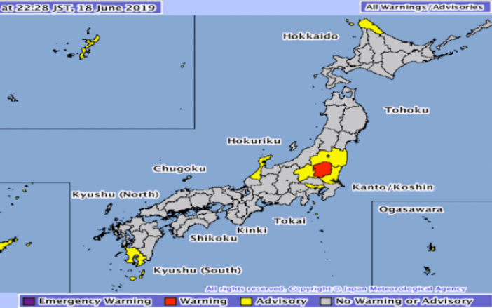 Retiran alerta de tsunami tras sismo de 6,8 en la costa de Japón