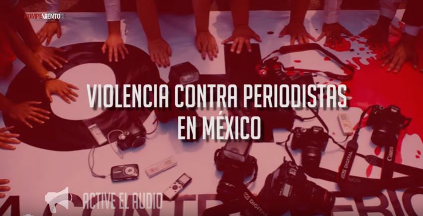 Violencia contra periodistas en México no cesa