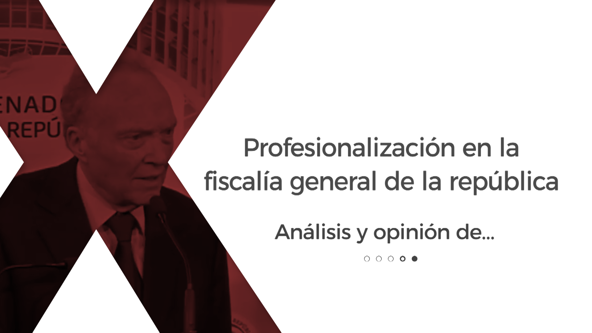 Profesionalización en la Fiscalía General de la República: por Edgar Cortez