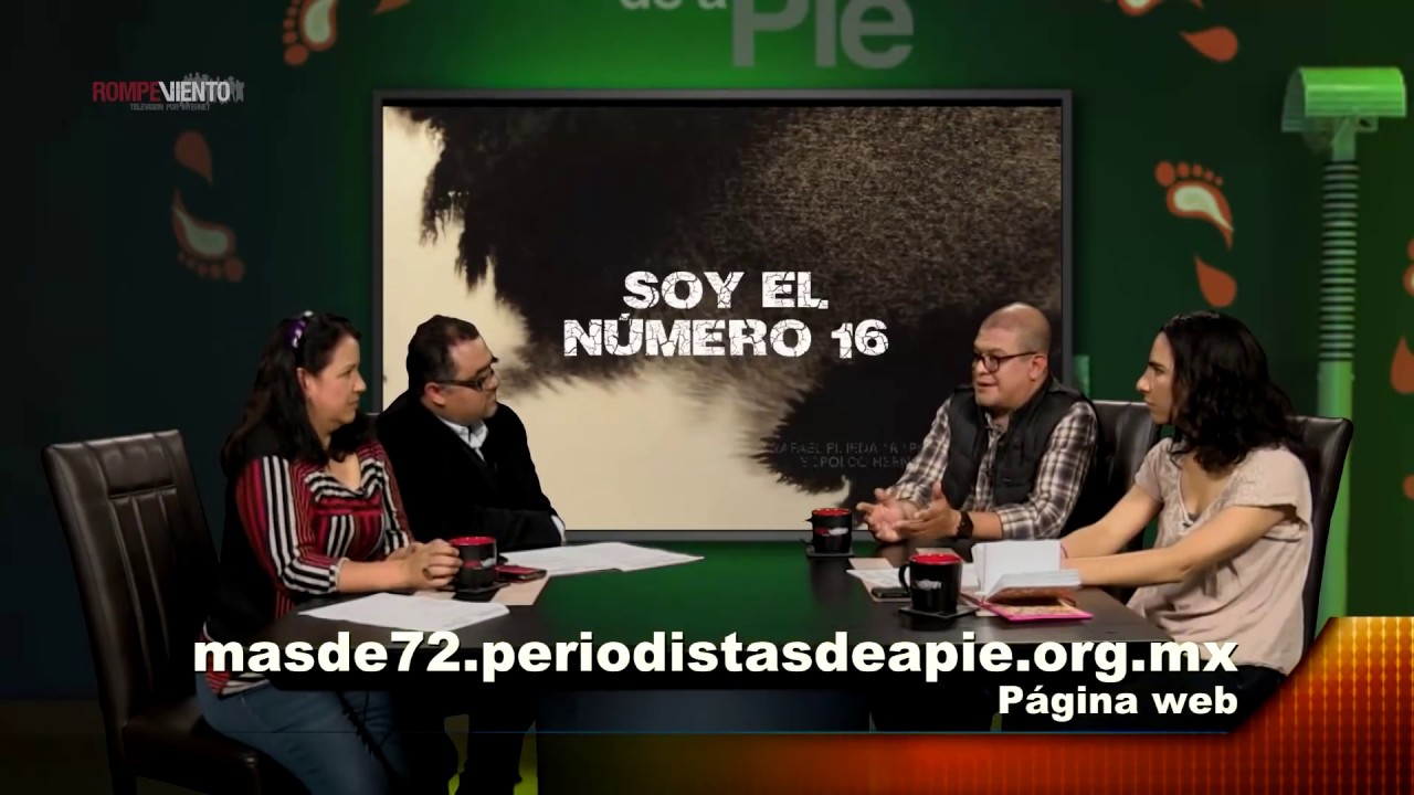 Periodistas de a Pie - 28 de mayo 2015 - Arturo Cano, Rapé, Luis Cardona. Michoacán - Soy el número 16